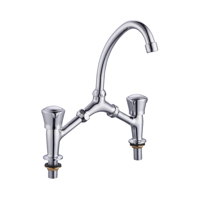 Faucet dapur komersial OEM Chrome