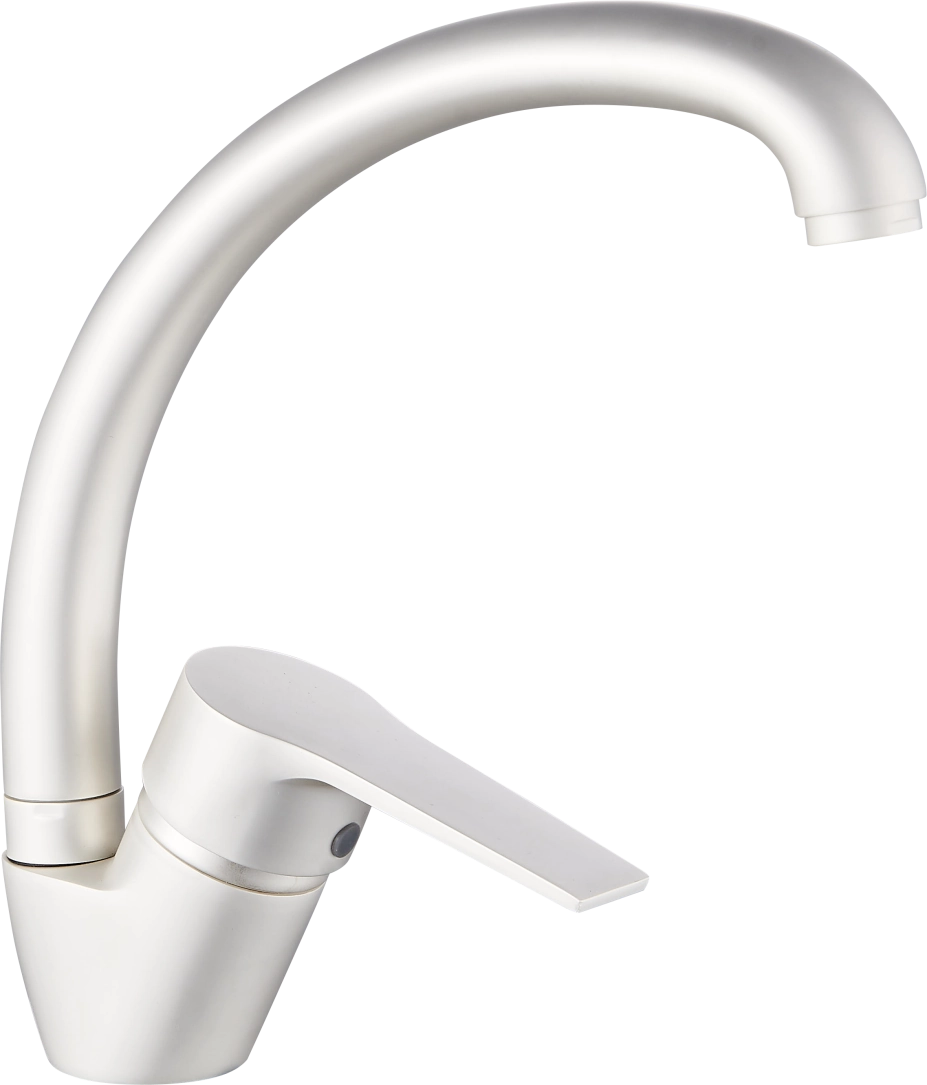 Keran dapur komersil putih matte